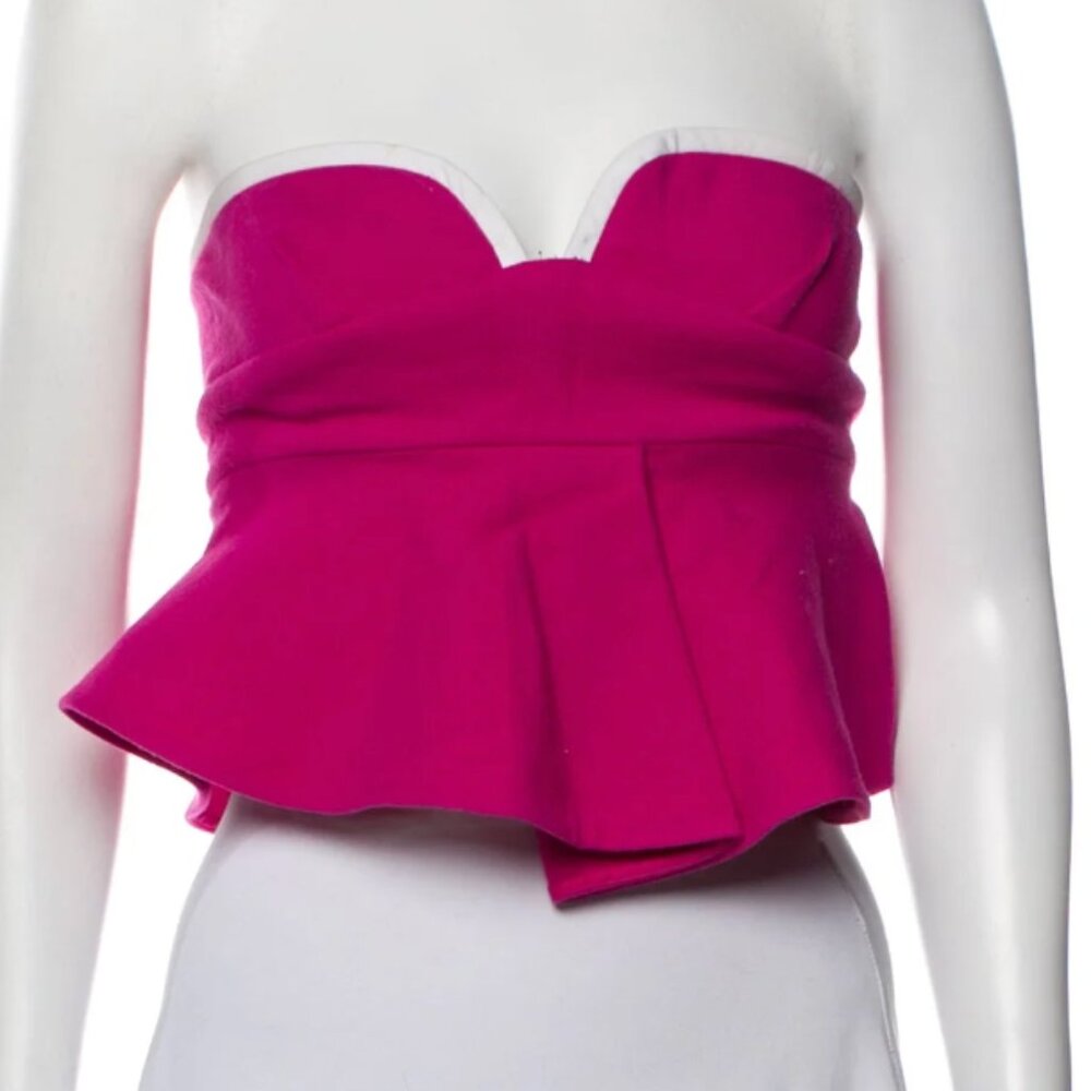 Marni Strapless Crop Top